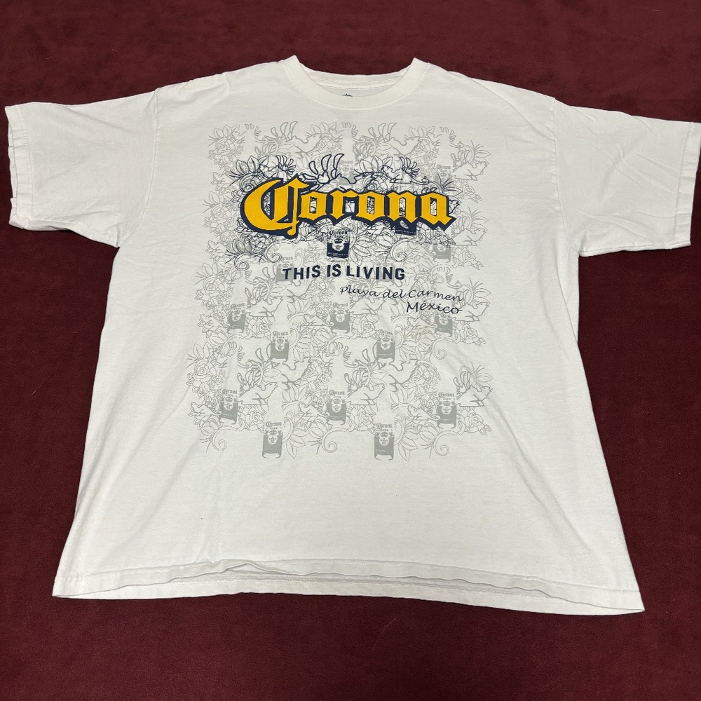 Corona  Extra Cerveza Playa Del Carmen Mexico T-Shirt
